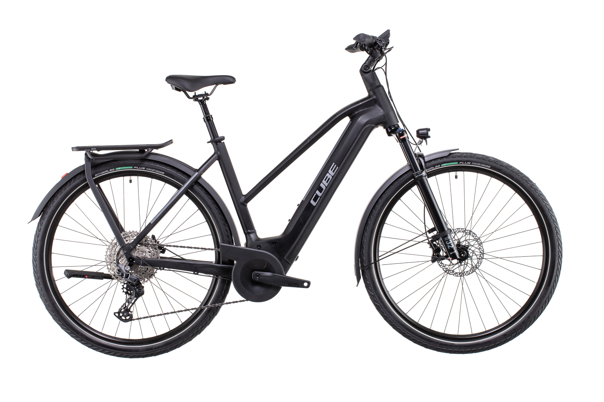 cube ebike schwarz